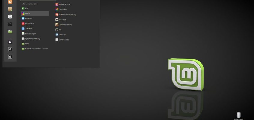 Linux Mint 18 Desktop-Theme Mint-Y