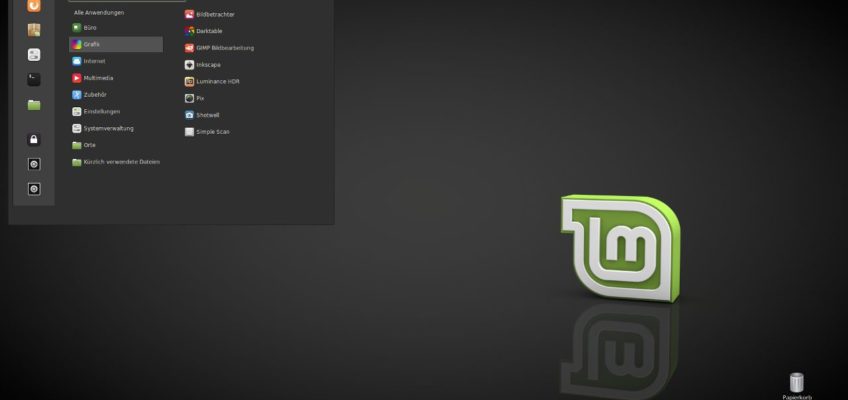 Linux Mint 18 Desktop-Theme Mint-Y